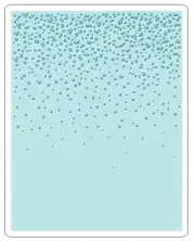 Sizzix Snowfall-Speckles Embossing folder #661008 MSRP $12.99 designer Tim Holtz