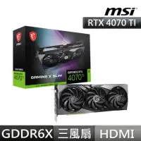 在飛比找momo購物網優惠-【MSI 微星】GeForce RTX 4070 Ti GA