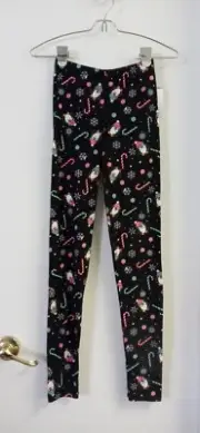Shien Girls Christmas Penguin Leggings Size S