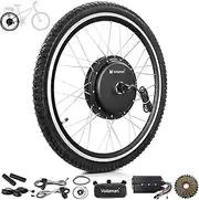 Voilamart 48V 2000W 29" Electric Bicycle Bike Conversion Kit Ebike Motor Cycling Hub Rear Wheel E Bike Cycling Hub Motor Kit Intelligent Controller Thumb Throttle