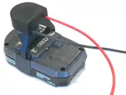 Ryobi One+ 18V Battery Power Mount Connector Adapter Holder Dock 12 awg wires