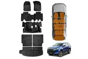 3D Floor Mats Boot Liner Set for Isuzu MU-X MUX 2022-Onwards All Weather Heavy Duty Cargo Car Trunk Luggage Tray