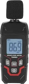 Decibel Meter, 30.0 to 130dBA Portable Sound Level Meter with Backlit LCD Display, Audio Noise Measure Device for Home Classroom Workshop