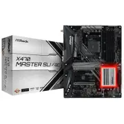 ASRock AMD X470 Motherboard ATX X470 Master SLI/ac AM4 DDR4 SATA3 HDMI WIFI NEW