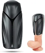 Vibrating Male Masturbator Penis Glans Trainer Vibrator Stimulator, Adult Sex Toys for Men, Cock Massager Mens Sex Toy Stroker Stimulation, Masturbators Vibrators for Men Training Masturbation Pleasure Adult Sex Toy