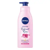 在飛比找蝦皮商城優惠-【NIVEA 妮維雅】粉嫩嫩潤白水凝乳350ml(玫瑰香)｜