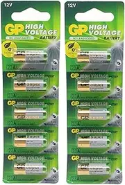 A23 12V Alkaline 23A Replacement Battery 23AE GP - 10 Pack