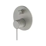 Gareth Ashton Poco Brushed Nickel Bath Shower Mixer Diverter External