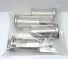NEW Ikea SULTAN 100.756.60 4" Support Leg Mattress Base Stainless Steel 4-Pack