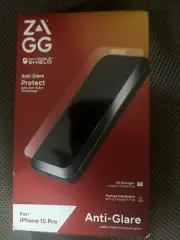 ZAGG InvisibleShield XTR3 Glass Screen Protector Apple iPhone 15 Pro-Anti-Glare