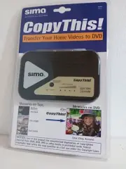 Sima CT-1 VHS Transfer To DVD Copy This Digital Video Enhancer & Duplicator
