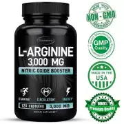 L-Arginine - Circulation, Energy & Endurance Support, Blood Circulation & Flow