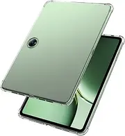[Fhyeugfy] for OnePlus Pad 2 12 Inch Case,Slim TPU Clear Transparent Back Protective Cover,Anti-Scratch Shockproof -Clear