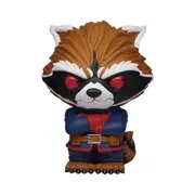 Guardians of the Galaxy Rocket PVC Money Bank Superhero Coin Holder Collectable