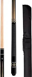 McDermott K91B 42" Youth Short Pool Billiard Cue with 1x1 Soft Case