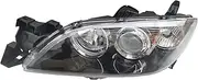 Headlight Car Assembly Compatible For Mazda 3 Sedan 2004 2005 2006 2007 2008 2009 Right Passenger Side/Left Driver Side/Pair(Left-Hand)