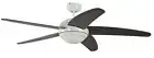 Softly Ceiling Fan with Remote Control With Light White Wenge