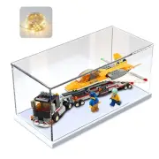 Thickened Clear Acrylic Display Case for Lego 10295 Collectibles, Assemble Bo...