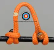 3 Pack Sunset Orange Archery Release Bow String Nock D Loop Bowstring BCY #24