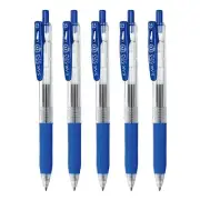 ZEBRA Gel Ballpoint Pen SARASA Clip 0.5mm Blue 5 Pieces Set P-JJ15-BL5-AZ