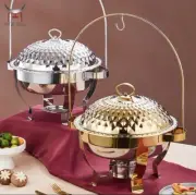 Chafing Dish With Lid Buffet Set ,Round buffet,Gold Buffet Set, Stainless Steel
