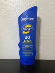 Coppertone Sport Broad Spectrum SPF50 4-in-1 Performance Sunscreen 4pack WALG232
