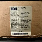 Dayton Industrial Gear Motor 2Z817B Split phase 115V, Frequency 60