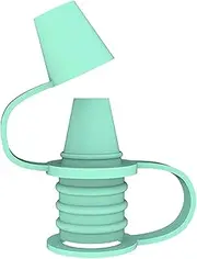 Mineral Water Bottle - Spill Proof Spout Adapter, Bottle Feeding Solution | Mouth Conversion Head Baby Anti Choking Nozzle Car Anti-Overflow Portable Drinking Water Bottle Conversion Cap