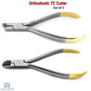 Dental Distal End Cutter Wire Cut & Hold Ligature Orthodontic Dentist Pliers Set