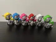 Manga Mania Full Set 6 Commons Unicorno Tokidoki Figures