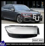 Fit For FOR BMW 7 SERIES G11 G12 2019-2022 HEADLIGHT LENS HEADLAMP COVER CAP RIGHT SIDE
