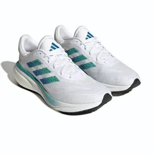 【adidas 愛迪達】Supernova 3 男鞋 女鞋 白綠色 緩衝 輕量 路跑 運動鞋 慢跑鞋 HQ1806