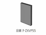 [3東京直購] PANASONIC 原廠 F-ZXVP55 空氣清淨機 集塵濾網 過濾網 可用10年 F-VC55XV-W F-VXV55-W