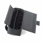 15 Rounds Shotgun Buttstock Shotshell Ammo Bullet Pouch Case Holder Box Storage Bag Gun Accessories BLACK COLOR