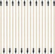 Skylety 20 Pieces Wooden Arrows for Archery Soft Rubber Wooden Arrow Wooden Arrows Bows Rubber Toy Arrows Outdoor Halloween Cosplay Costume Decoration
