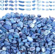 Mikinona 1 Pack Natural Decor Stones for Nail Art Irregular Crushed Shell Set Manicure Crafts Tools DIY Gems for Women Ladies for Salon Home Use