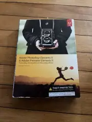 Adobe Photoshop Elements 11 & Premiere Elements 11 for Windows Mac New Open Box