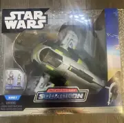 Star Wars Micro Galaxy Squadron Jango Fett’s Starship #0044 New Fast Ship Disney