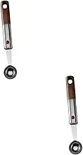 Alipis 2pcs Melon Baller Scoop Ice Cream Baller Stainless Steel Comfortable to Hold for Kitchen Dessert Bar