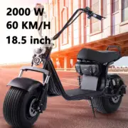 MAX 2000W 60KM/H Electric Scooter Model 60KM 18.5'' 60V Portable Foldable