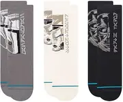 [Stance] Kids Trilogy 3 Pack Crew Socks (Multi)
