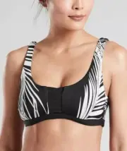 *NEW ATHLETA Adriata Retro Palm Bikini Top Women's Small S 40593-01 SRP $69