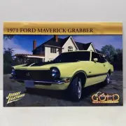CARD ONLY: Johnny Lightning Trading Card 1971 Ford Maverick Grabber