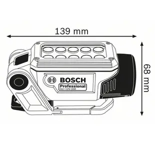 德國BOSCH博世 GLI 12V-330 探照燈 手電筒 GLI12V-330 LED 照明燈 充電式工作燈 露營