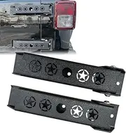 TIOYAR Wrangler Steel Heavy Duty Reinforc Tailgate Hinge Set Compatible with 2017-2018 Jeep Wrangler JK & JKU Unlimited