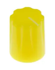 Yellow Davies 1900H Style 1/4" 6.35mm Guitar Potentiometer Knob