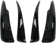 Car Mud Flaps for Chevy for Corvette C5 1997-2004 Extended Mud Flaps Splash Guards BHYYDSS(Glossy Black)