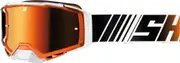 Shot Core Motocross Goggles, white-orange for Men White Orange
