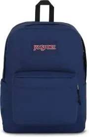 JanSport SuperBreak Backpack - Durable, Lightweight Premium Backpack, Navy