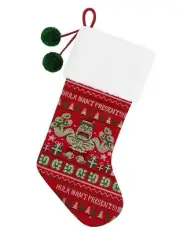 Marvel Incredible Hulk Christmas Stocking 22" St Nicholas Square New